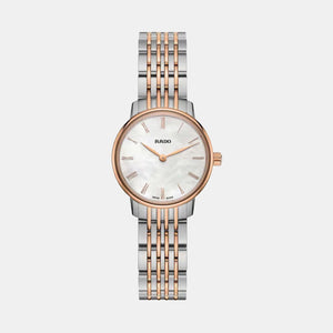 Coupole Women Quartz Mother Of Pearl Dial Analog Stainless Steel Watch R22897933