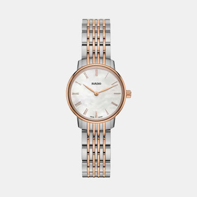 Coupole Women Quartz Mother Of Pearl Dial Analog Stainless Steel Watch R22897933