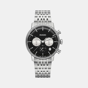 Coupole Men Automatic Black Dial Analog Stainless Steel Watch R22910153