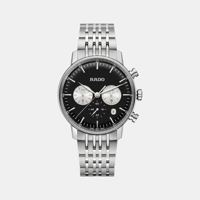 Coupole Men Automatic Black Dial Analog Stainless Steel Watch R22910153