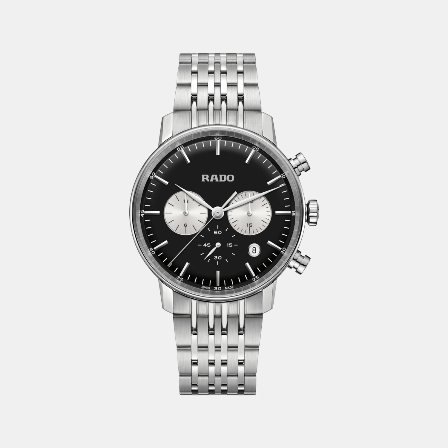 Coupole Men Automatic Black Dial Analog Stainless Steel Watch R22910153