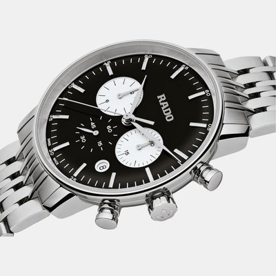 Coupole Men Automatic Black Dial Analog Stainless Steel Watch R22910153