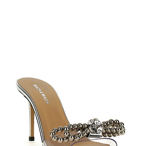 Mach & Mach Stud Bow Sandals