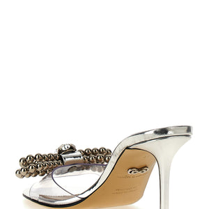 Mach & Mach Stud Bow Sandals