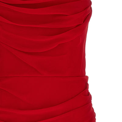 Carolina Herrera Chiffon Dress