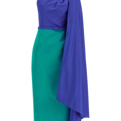 Carolina Herrera Color Block Dress