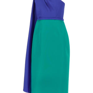 Carolina Herrera Color Block Dress
