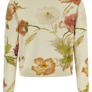 Carolina Herrera Floral Print Cardigan
