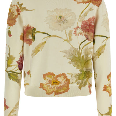 Carolina Herrera Floral Print Cardigan