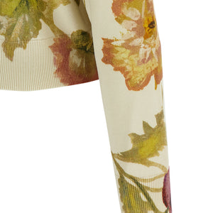Carolina Herrera Floral Print Cardigan