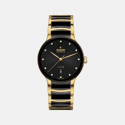 Centrix Unisex Automatic Black Dial Analog Ceramic Watch R30008742