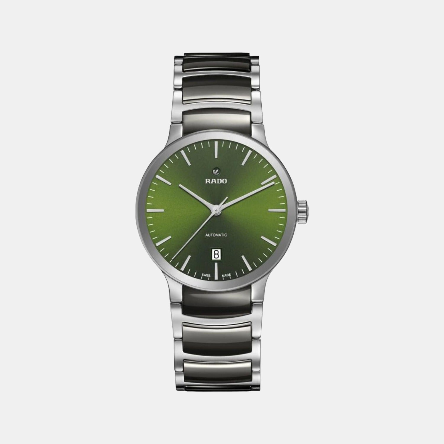 Centrix Men Automatic Green Dial Analog Stainless Steel Watch R30010312