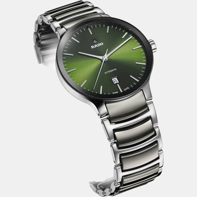 Centrix Men Automatic Green Dial Analog Stainless Steel Watch R30010312