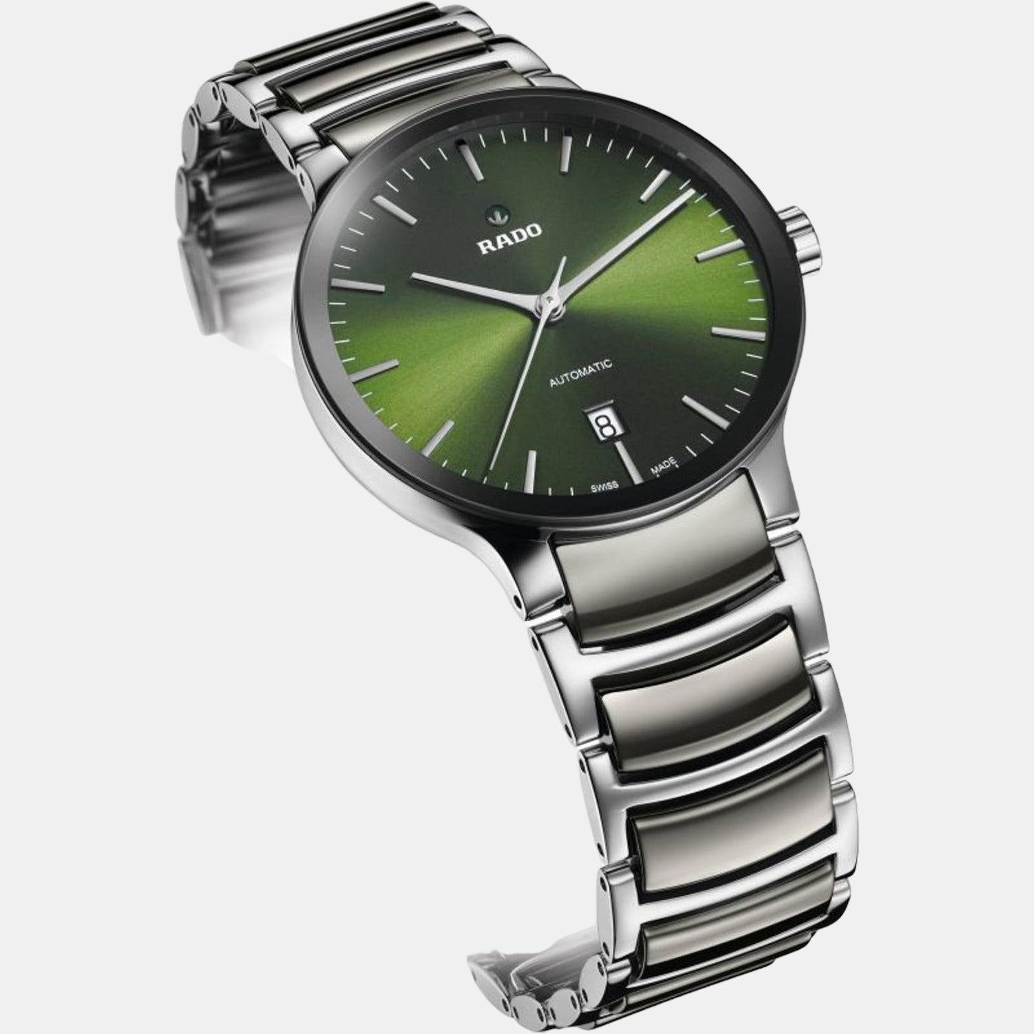 Centrix Men Automatic Green Dial Analog Stainless Steel Watch R30010312