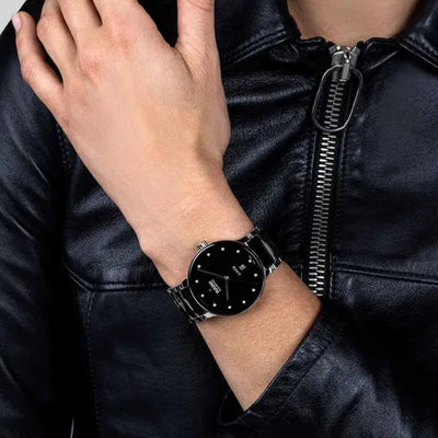 Centrix Unisex Automatic Black Dial Analog Ceramic Watch R30018742