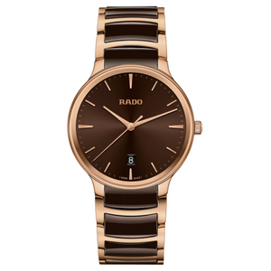 Rado Centrix Brown Dial Men 39.5mm