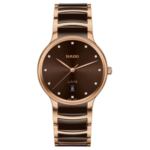 Rado Centrix Brown Dial Unisex 39.5mm