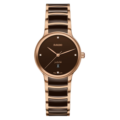 Rado Centrix Brown Dial Women 30.5mm