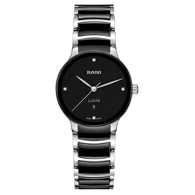 Rado Centrix Black Dial Men 30.5mm