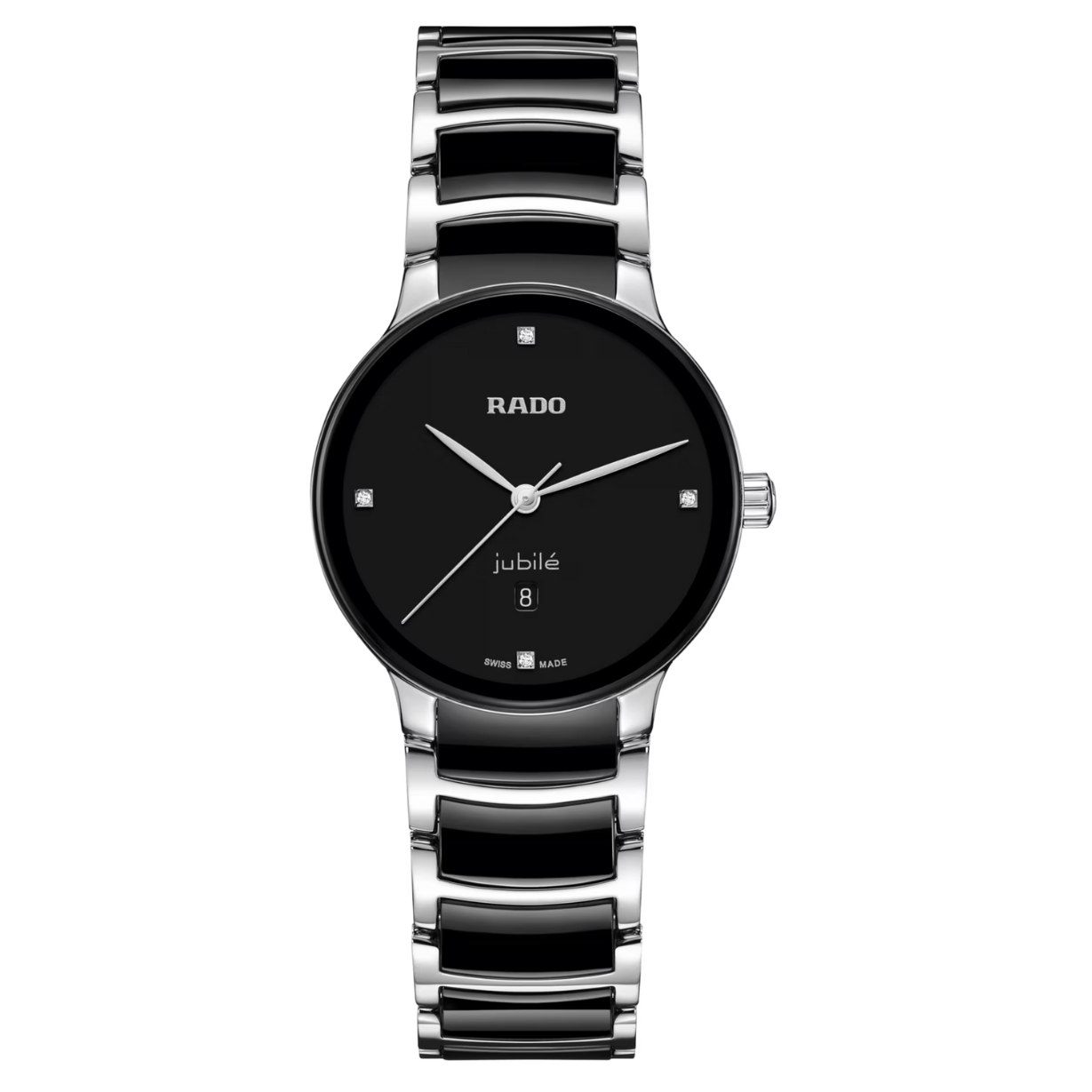 Rado Centrix Black Dial Men 30.5mm