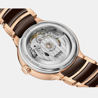 Centrix Women Automatic Brown Dial Analog Stainless Steel Watch R30029902