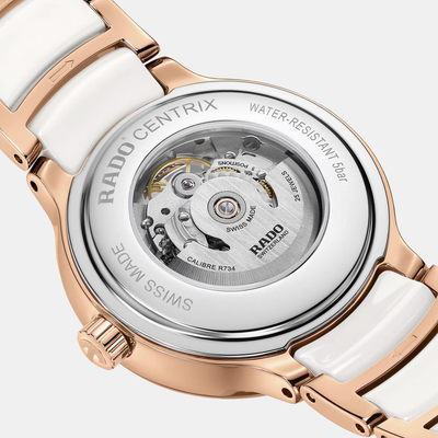 Centrix Women Automatic Mother Of Pearl Dial Analog Stainless Steel Watch R30029922