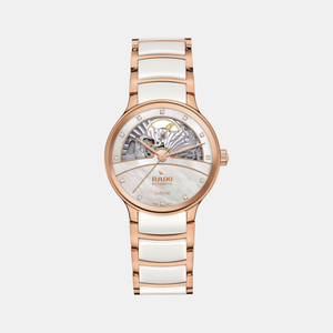 Centrix Women Automatic Mother Of Pearl Dial Analog Stainless Steel Watch R30029922