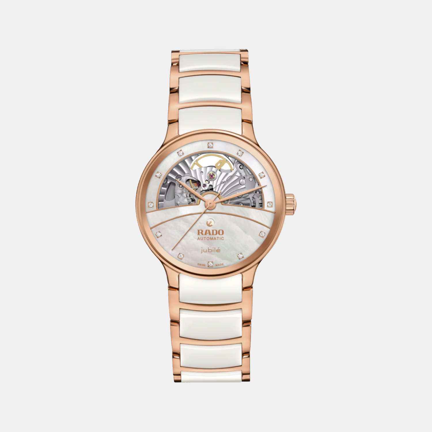 Centrix Women Automatic Mother Of Pearl Dial Analog Stainless Steel Watch R30029922