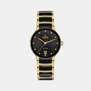 Centrix Women Automatic Black Dial Analog Ceramic Watch R30032742
