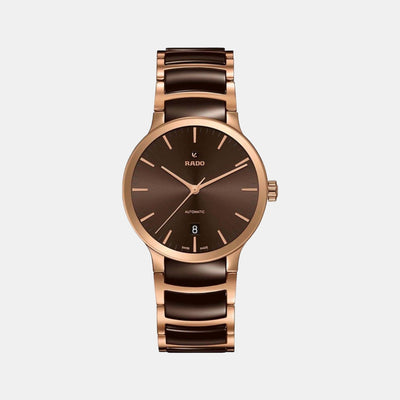 Centrix Men Automatic Brown Dial Analog Stainless Steel Watch R30036302