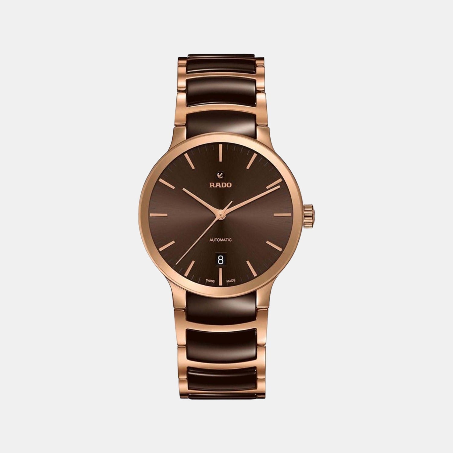 Centrix Men Automatic Brown Dial Analog Stainless Steel Watch R30036302