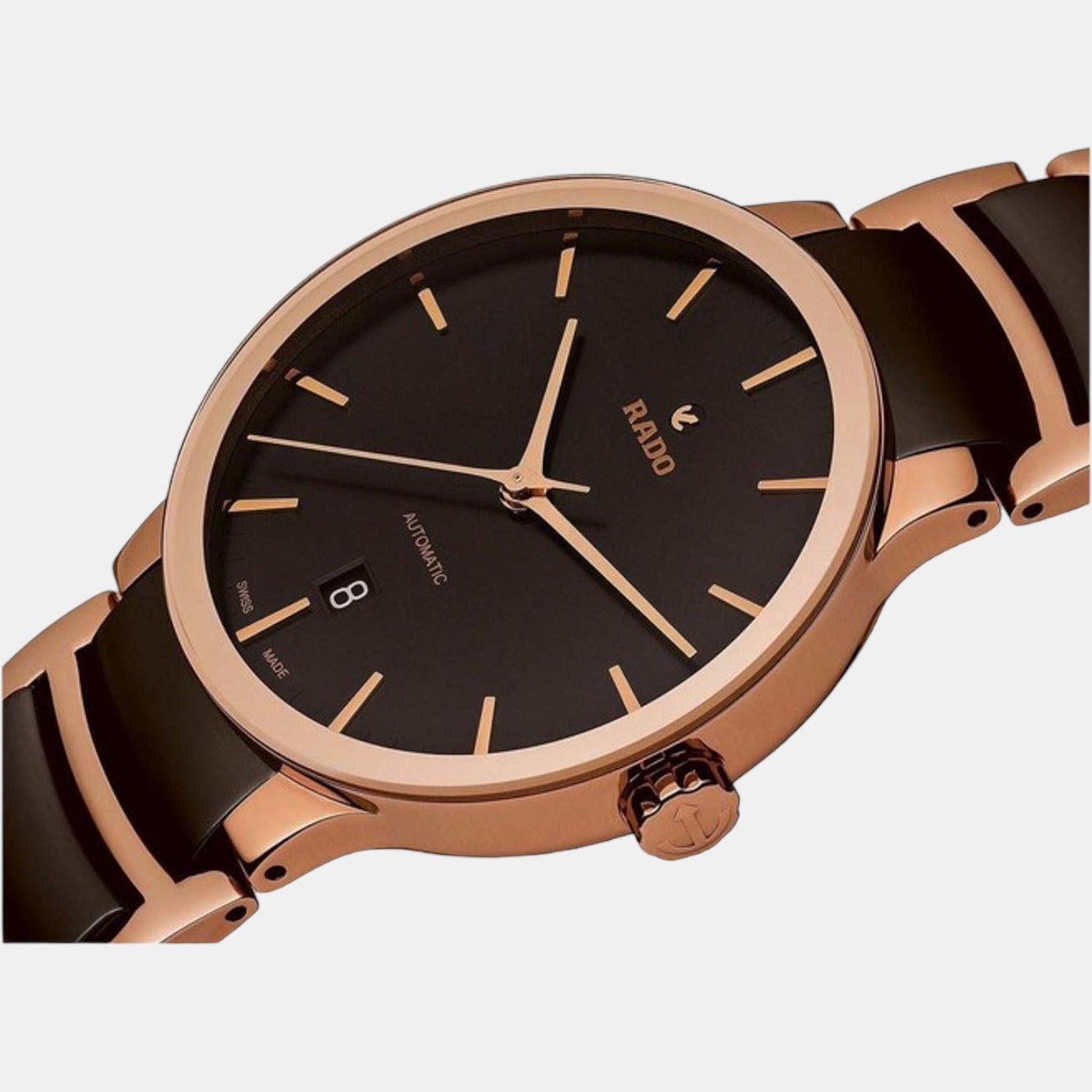 Centrix Men Automatic Brown Dial Analog Stainless Steel Watch R30036302
