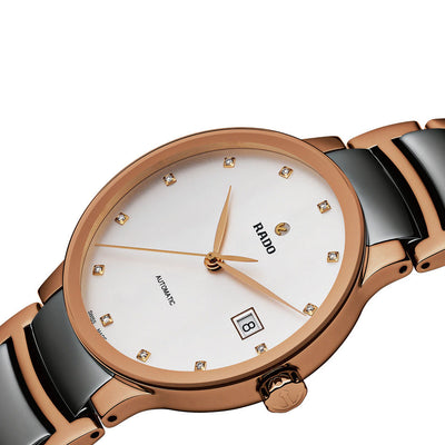 Rado Centrix Silver Dial Unisex 38mm