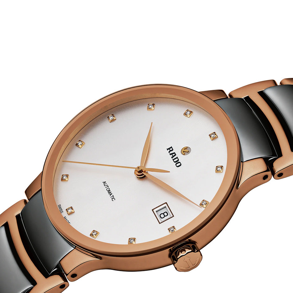 Rado Centrix Silver Dial Unisex 38mm