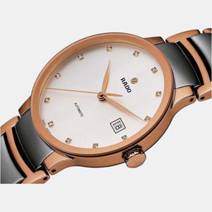 Centrix Men Automatic White Dial Analog Stainless Steel Watch R30036762
