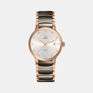 Centrix Men Automatic White Dial Analog Stainless Steel Watch R30036762