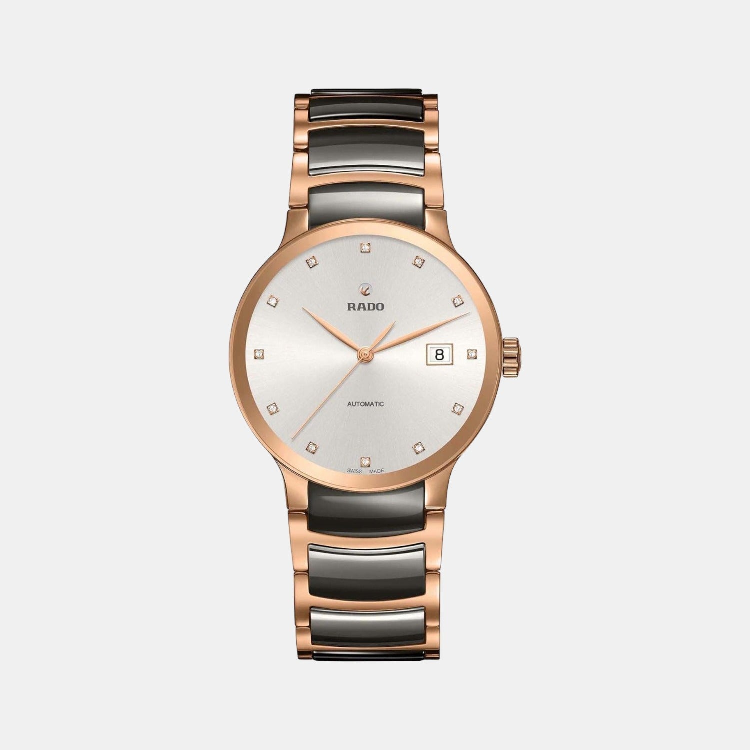 Centrix Men Automatic White Dial Analog Stainless Steel Watch R30036762