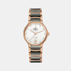 Centrix Women Automatic Silver Dial Analog Ceramic Watch R30037742