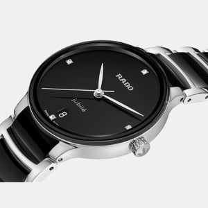 Centrix Women Quartz Black Dial Analog Ceramic Watch R30040712