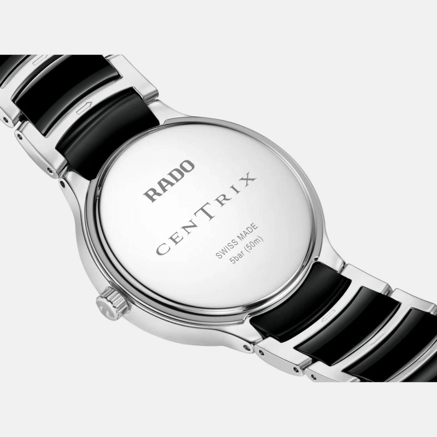 Centrix Women Quartz Black Dial Analog Ceramic Watch R30040712
