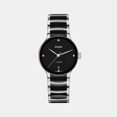 Centrix Women Quartz Black Dial Analog Ceramic Watch R30040712