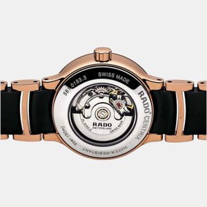 Centrix Unisex Automatic Black Dial Analog Stainless Steel Watch R30183712