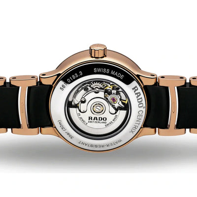 Rado Centrix Black Dial Women 28mm