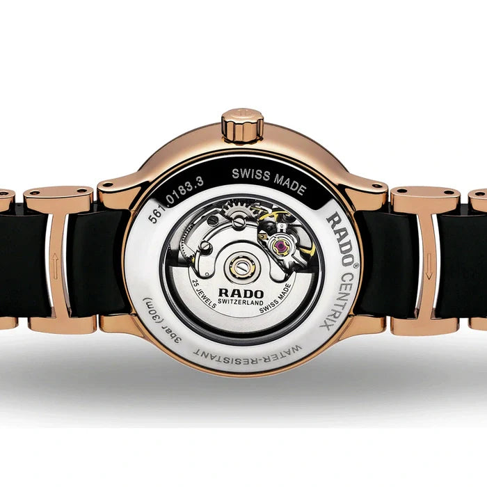 Rado Centrix Black Dial Women 28mm