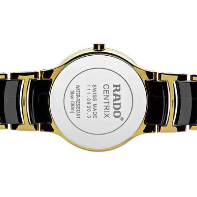 Rado Centrix Black Dial Women 28mm