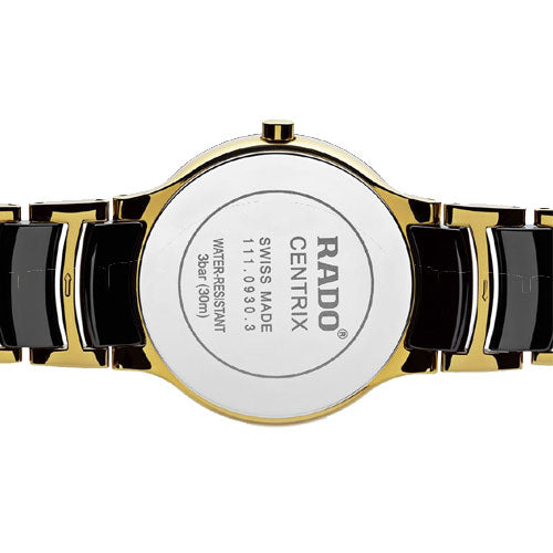 Rado Centrix Black Dial Women 28mm