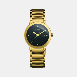 Centrix Women Quartz Black Dial Analog Stainless Steel Watch R30528713
