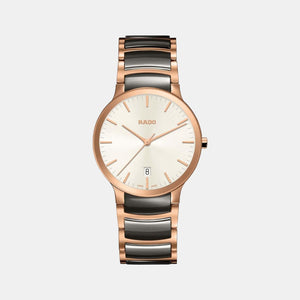 Centrix Men Automatic White Dial Analog Stainless Steel Watch R30554022