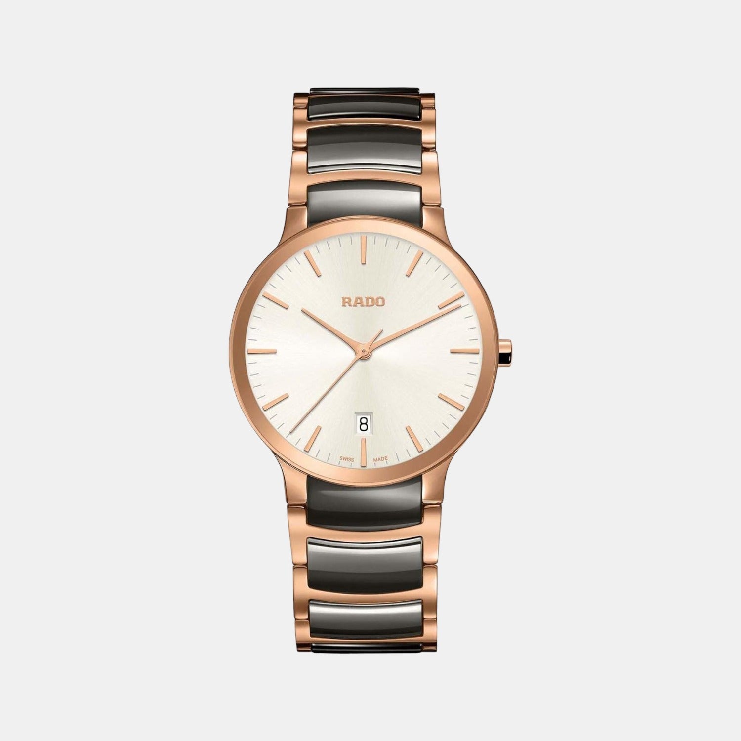 Centrix Men Automatic White Dial Analog Stainless Steel Watch R30554022