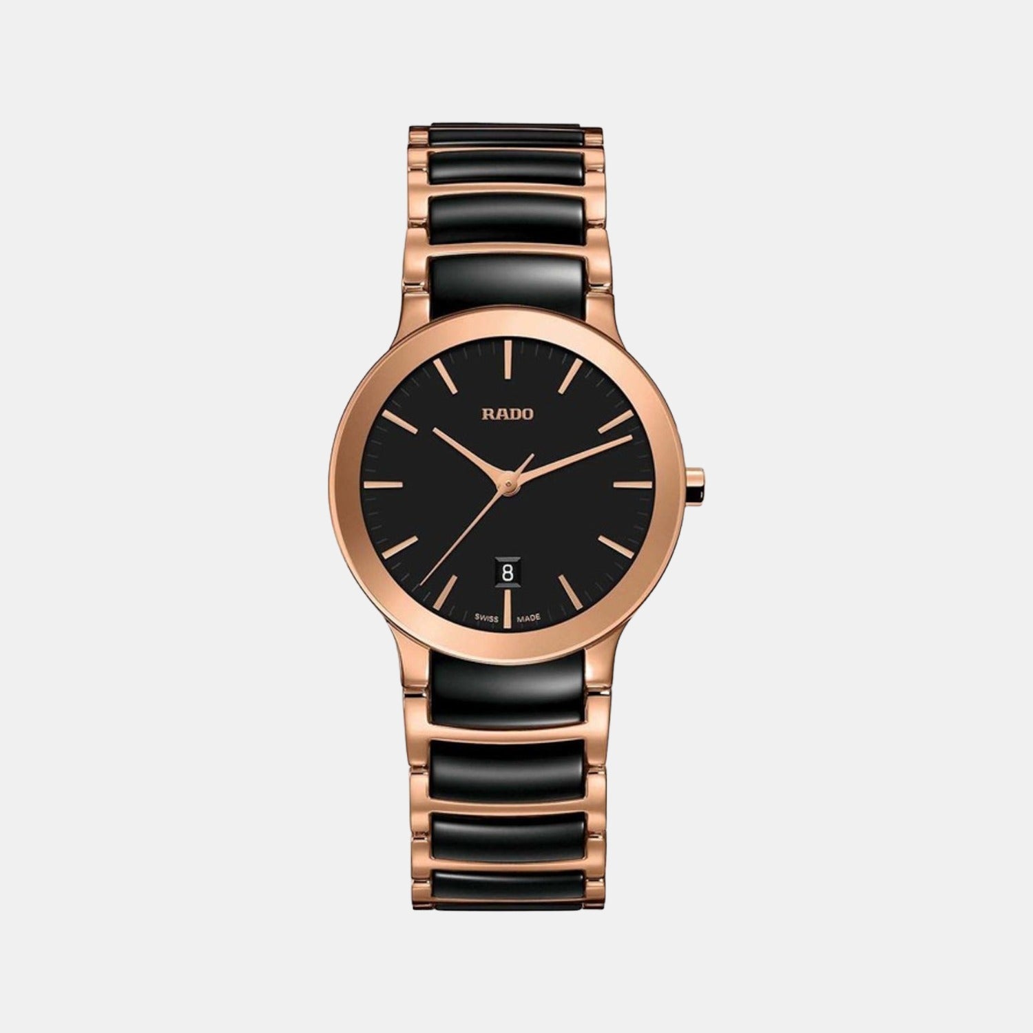 Centrix Women Quartz Black Dial Analog Stainless Steel Watch R30555172